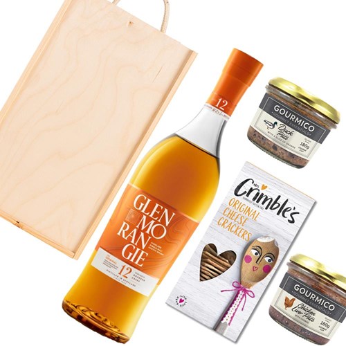 Glenmorangie Original 12 Year Old Whisky 70cl And Pate Gift Box